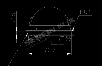 LED燈外殼模具的三坐標(biāo)測(cè)量過(guò)程(圖1)